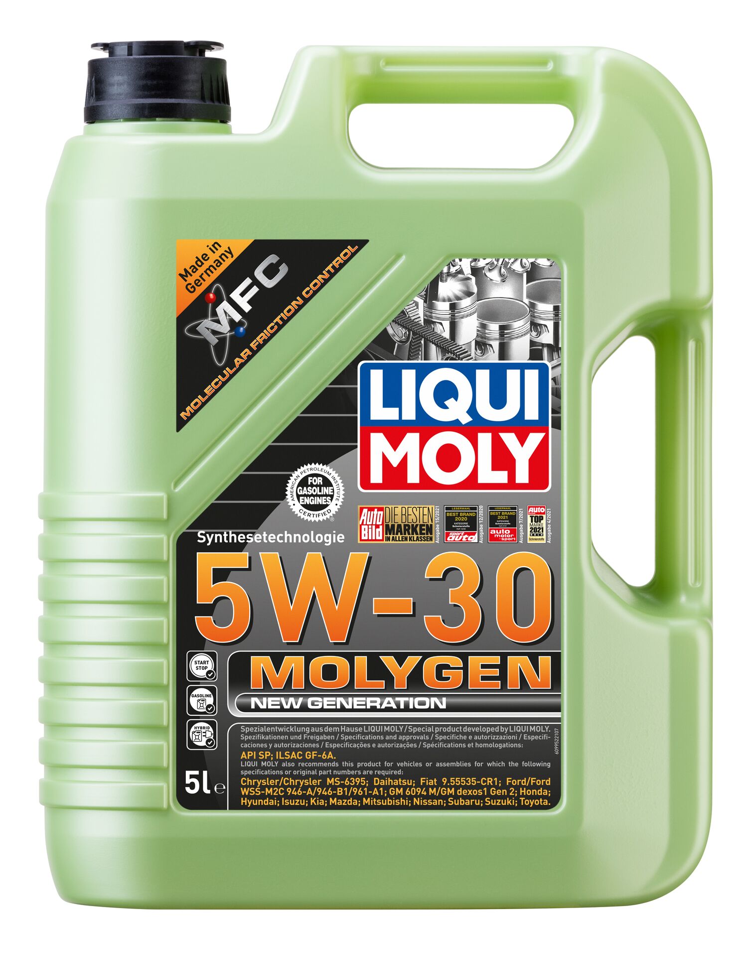 Liqui Moly Molygen 5W30 5ltr LM9952