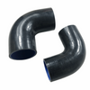 90 Degree Silicone Reducer Pipe BLACK/BLUE/RED