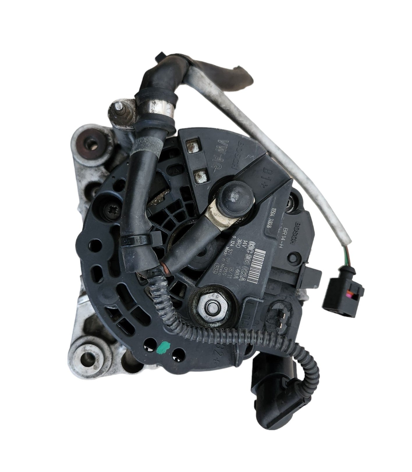 Used 03C903023A Original VAG Alternator for VW Audi Seat 1.4 TSI - OEM