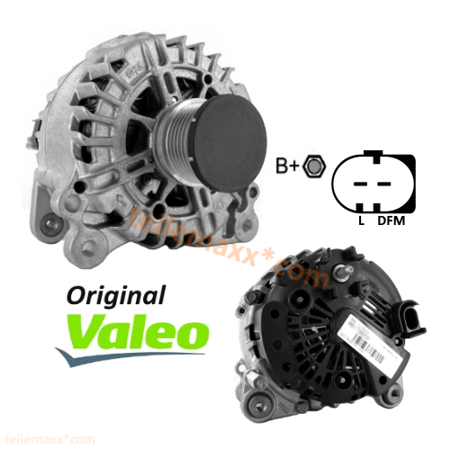 Used 180amp Alternator 03L903023Q for VW Transporter, Passat, Crafter, Multivan – OEM Replacement