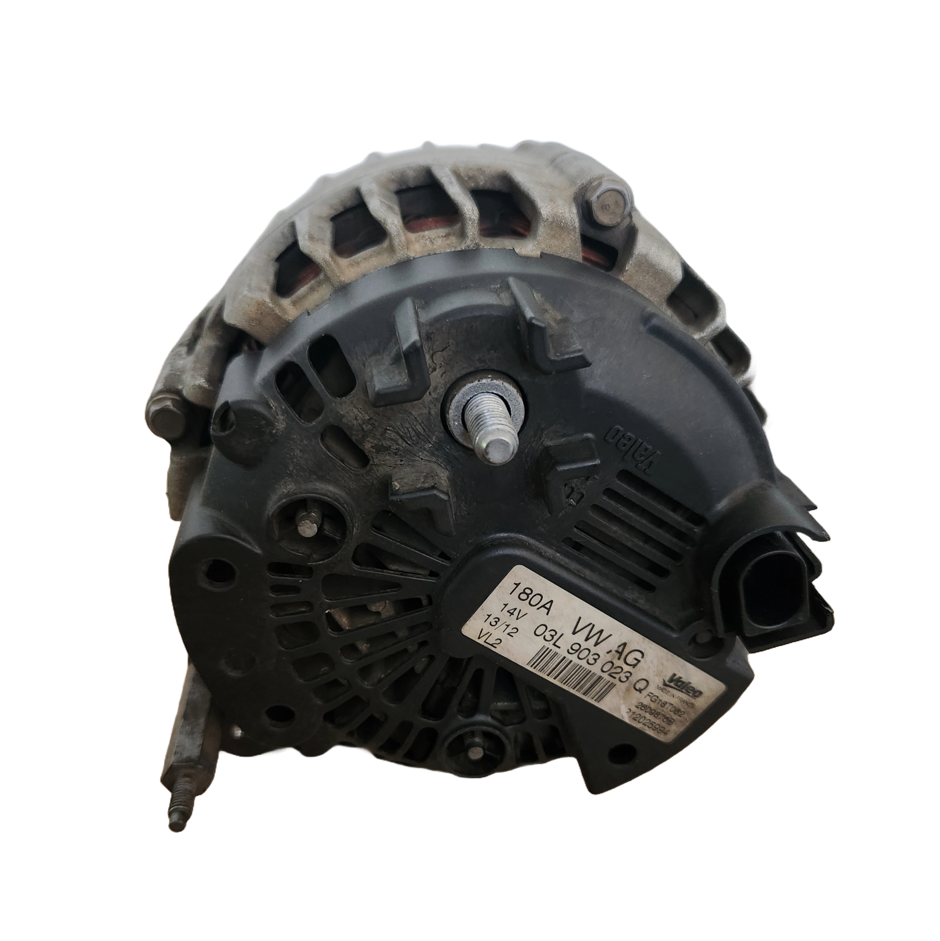 Used 180amp Alternator 03L903023Q for VW Transporter, Passat, Crafter, Multivan – OEM Replacement