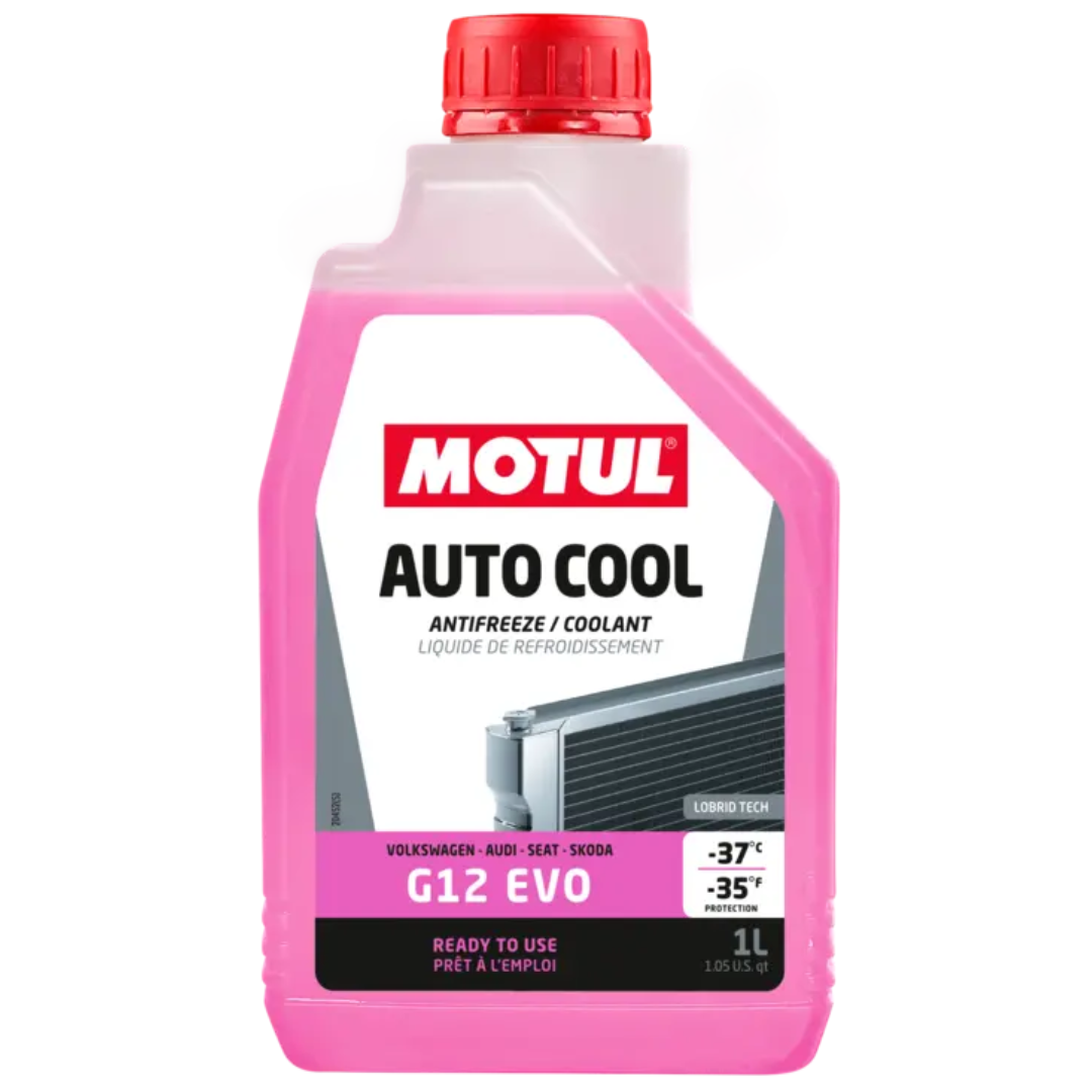 MOTUL AUTOCOOL G12 EVO -37°C 1L – Premium Long-Life Antifreeze & Coolant