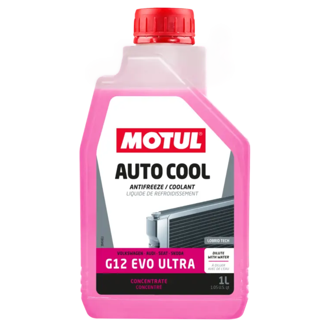 MOTUL AUTOCOOL G12 EVO -37°C ULTRA 1L – Premium Ready-to-Use Antifreeze & Coolant