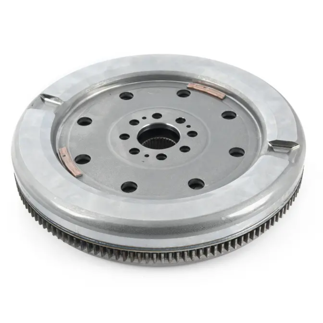 Used LUK 415 0937 09 Dual Mass Flywheel for Audi, SEAT, VW with 7-Speed Dual-Clutch Transmission.