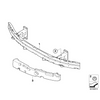 Front bumper carrier for BMW 5 SERIES E60, E60 LCI, E61, E61 LCI