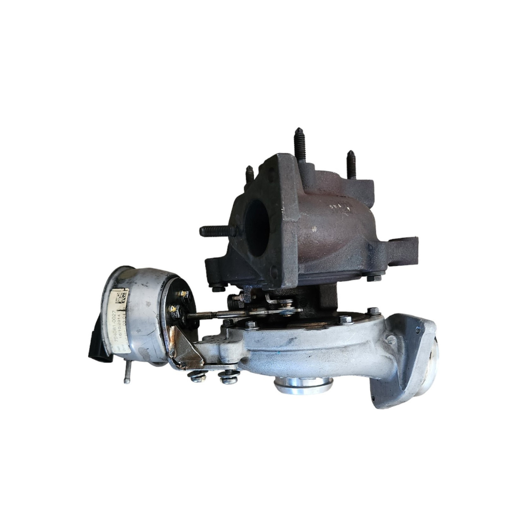 Used Honeywell turbocharger GTC1549VZ 03L145721B for Audi A4, A5, A6 2.0 TDi, showing minor signs of wear"