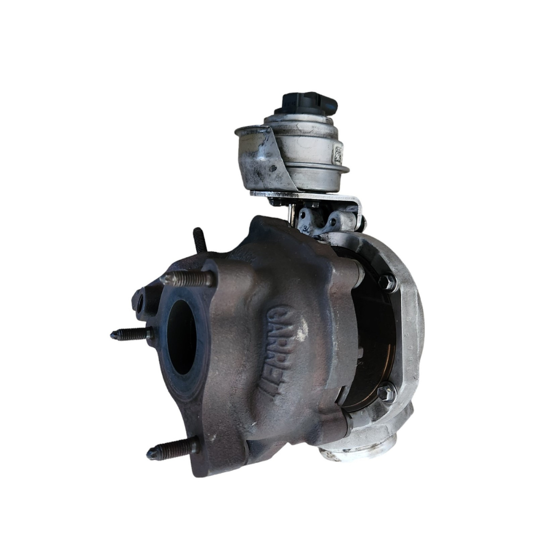 Used Honeywell turbocharger GTC1549VZ 03L145721B for Audi A4, A5, A6 2.0 TDi, showing minor signs of wear"
