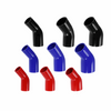 45 Degree Silicone Reducers BLACK/BLUE/RED