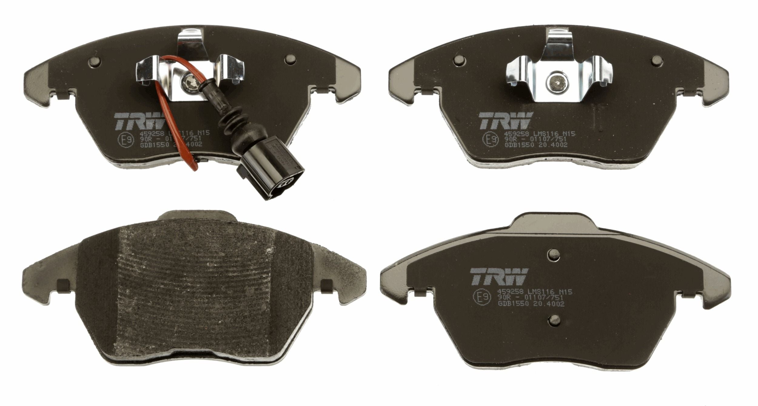 Audi A1 Front Brake pads GDB1550 - aspiremotorsport