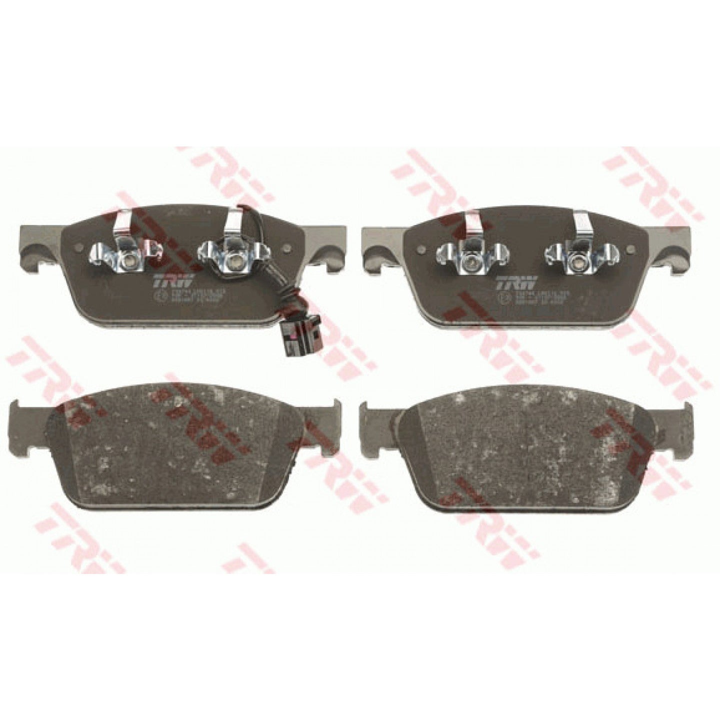 TRW FRONT BRAKE PADS GDB1887 for VW TRANSPORTER / CARAVELLE - aspiremotorsport