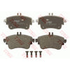 TRW FRONT BRAKE PADS GDB1933 for MERCEDES BENZ A-CLASS (W176), B-CLASS (W246/W242), CLA COUPE (C117) - aspiremotorsport