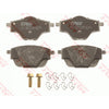 TRW REAR BRAKE PADS GDB2034 for CITROEN C4, C5, OPEL, PEUGEOT 308 - aspiremotorsport