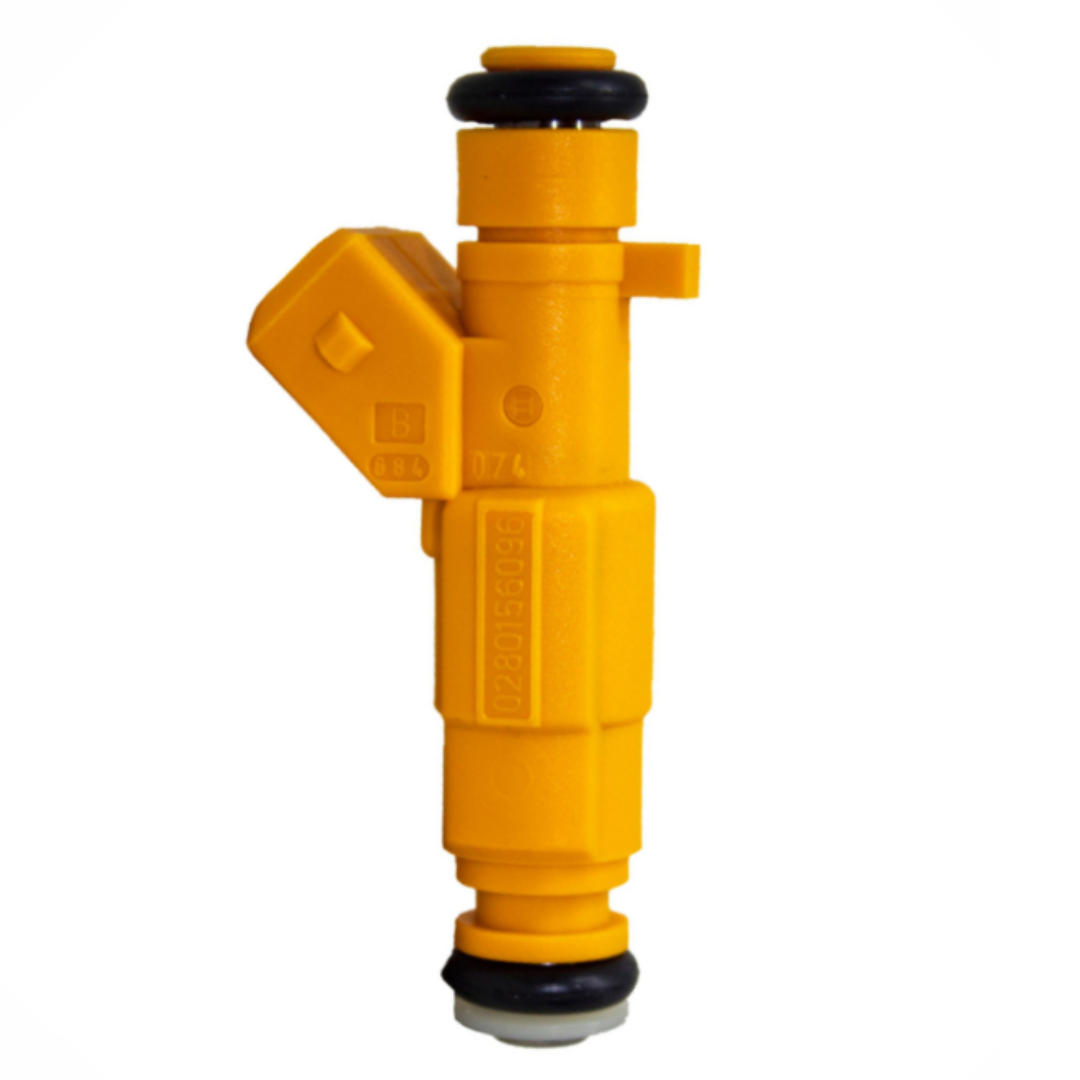 Bosch aftermarket petrol fuel injector for Volkswagen Polo II 1.4 BLM and 1.6 BAH engines
