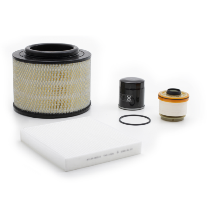 Filter Kit – Toyota Fortuner & Hilux VII (Fuel, Oil, Air & Cabin)