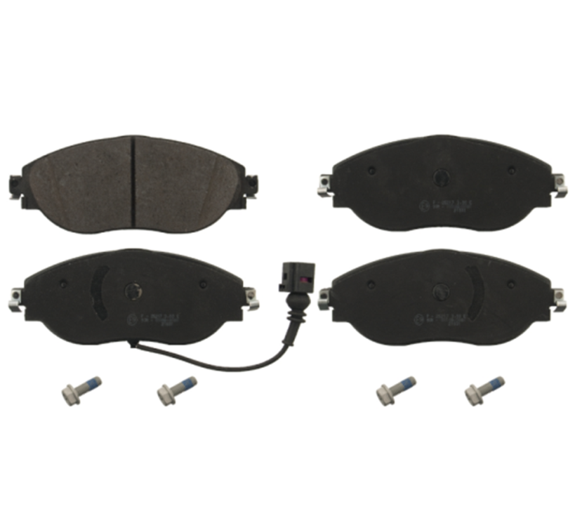 Aftermarket Front Brake Pads Audi A3, S3, Volkswagen Golf, Tiguan, Arteon, and Passat