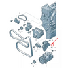 Used VW Air Conditioner Compressor Bracket (03C903143B) for Volkswagen Models