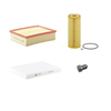 Audi A4 2.0 TDI Intermediate Service Kit – Oil Filter, Air Filter, Cabin Filter, Motor Oil, Sump Washer