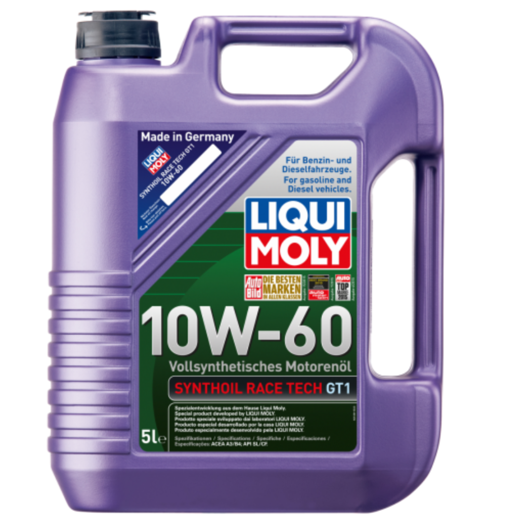 Liqui Moly Synthoil  Race Tech GT1 10W60 5ltr - aspiremotorsport