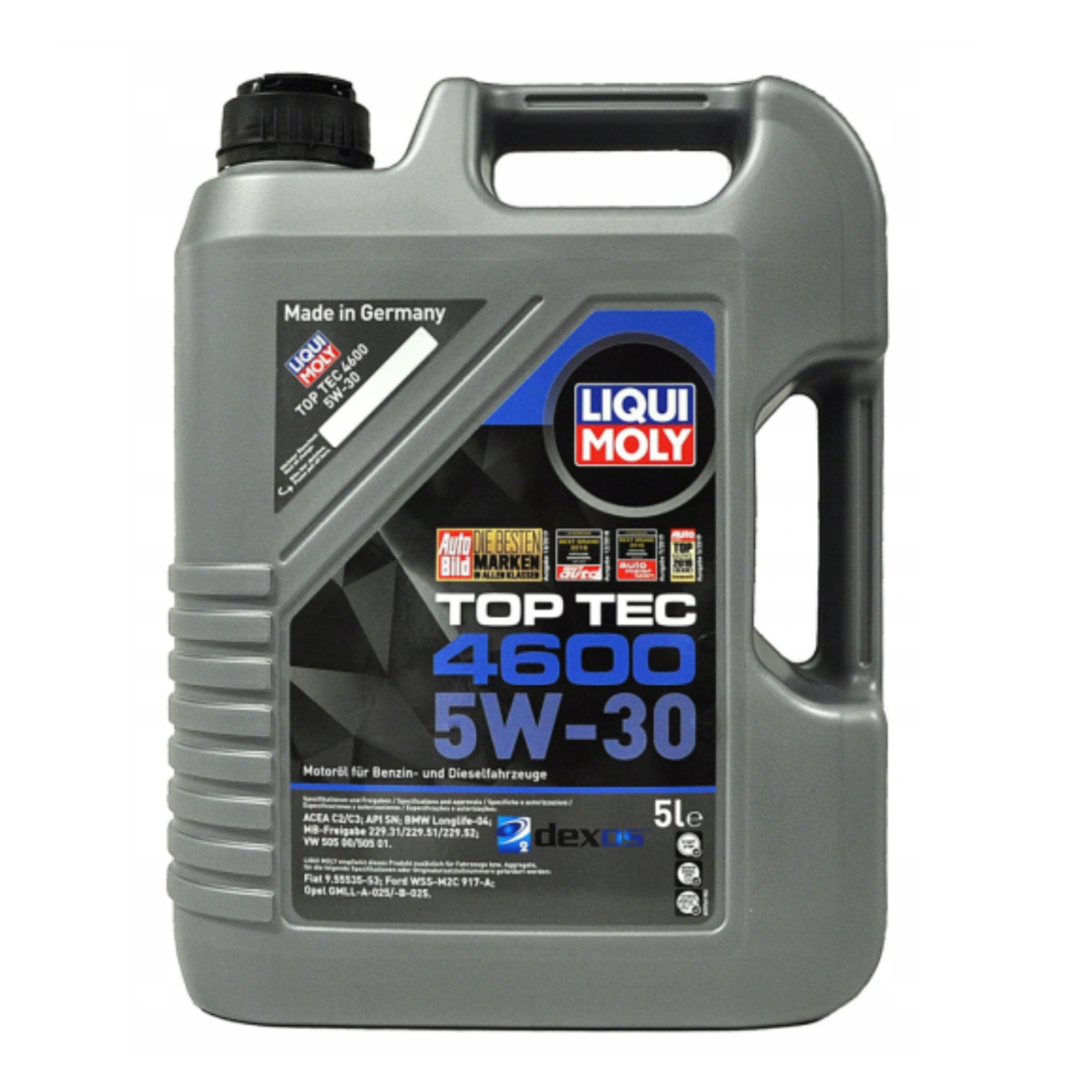 5W30 Top Tec 4600 Engine Oil (5 Liters) - Liqui Moly LM20448