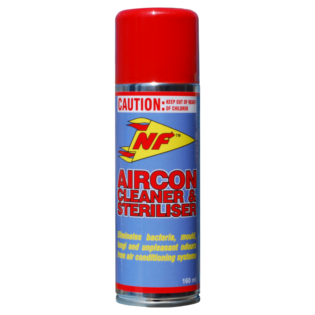 NF Aircon Cleaner & Steriliser – Removes bacteria and odours from car AC systems
