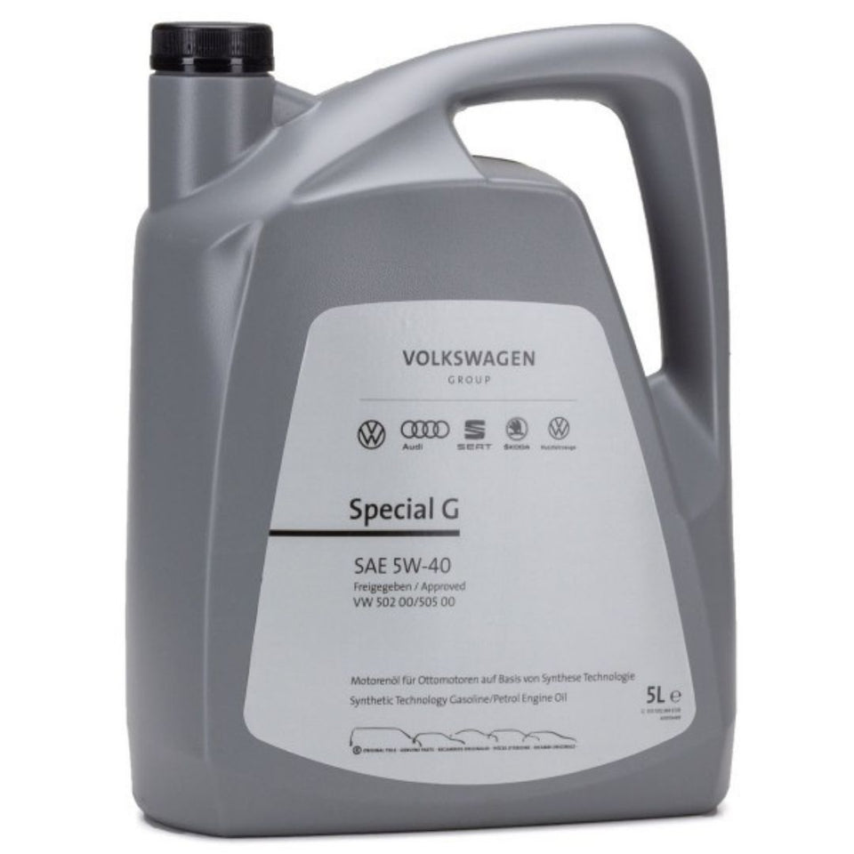 Special G  SAE 5W-40  VW 502 00/505 00  Synthetic Technology Gasoline Engine Oil