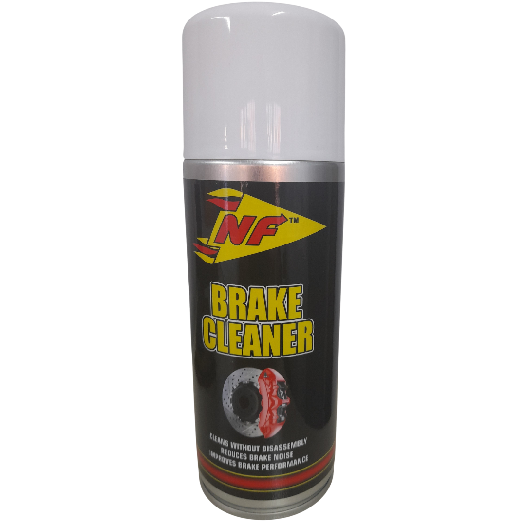 NF Brake Cleaner – High-performance brake cleaning spray.